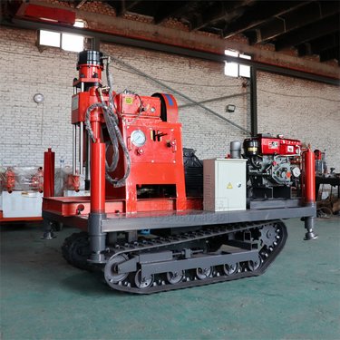 煤矿用履带式防爆型坑道钻机探水探瓦斯电动钻机15KW煤层岩石钻孔
