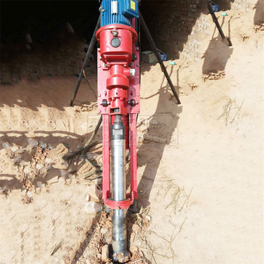 边坡支护分体式小型电气两用钻机 矿山开采用KQD70型气动潜孔钻机